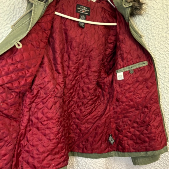 POLO RALPH LAUREN MILITARY STYLE WINTER HOODED WOMEN'S SIZE M JACKET - Picture 3 of 14